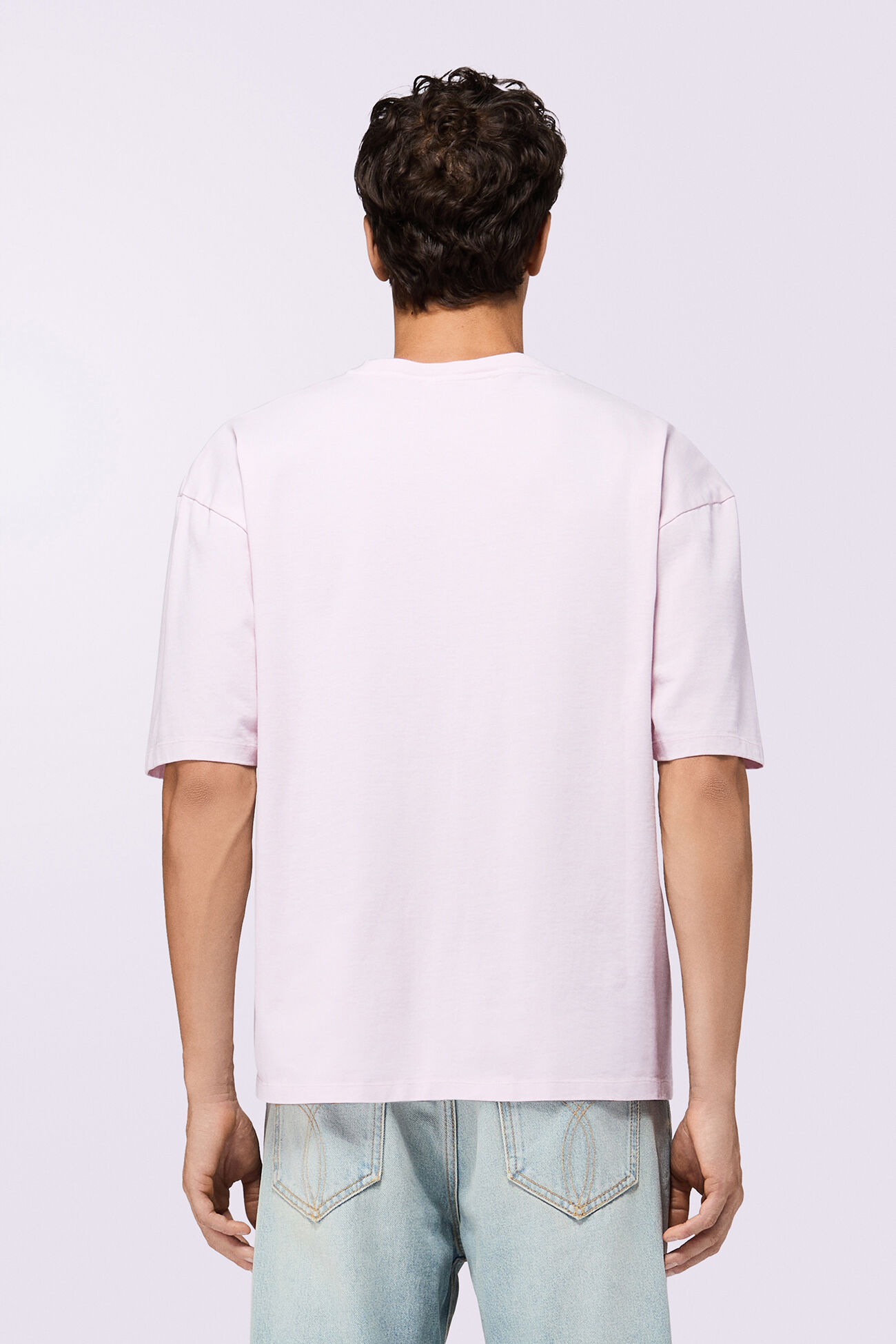 Angels Patch Relaxed T-Shirt Pink